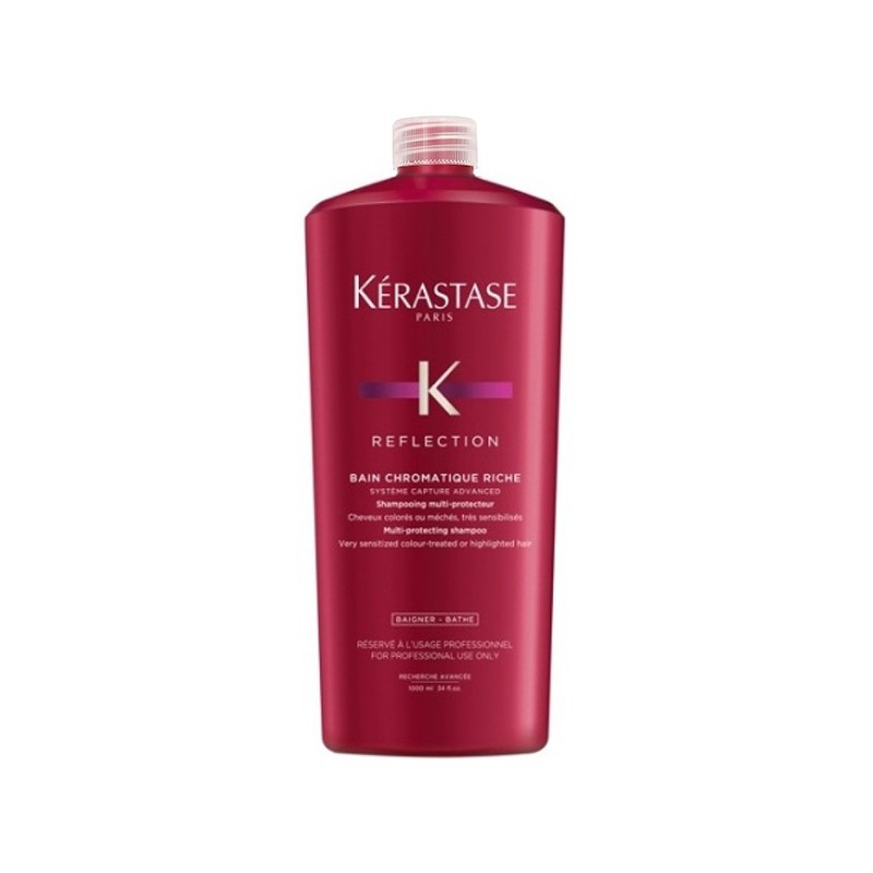 Kerastase Reflection Bain Chromatique Riche Шампунь-ванна для защиты чувствительных окрашенных или осветленных волос 1000 мл