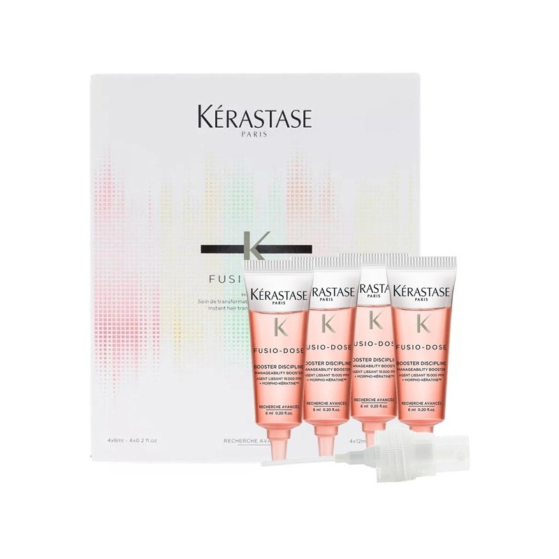 Kerastase Fusio Dose Homelab Discipline Бустер для контроля над непослушными волосами 4 x 6 мл