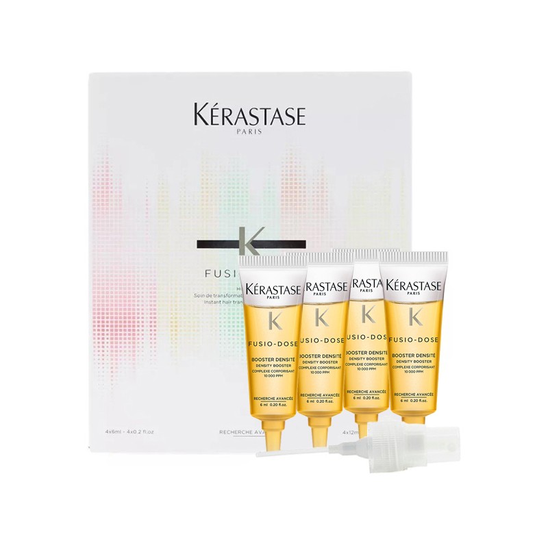 Kerastase Fusio-Dose Homelab Density Бустер для увеличения объема волос 4 х 6 мл