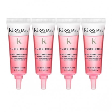 Kerastase Fusio-Dose Homelab Brillance Radiance Бустер для сияния волос 4 х 6 мл