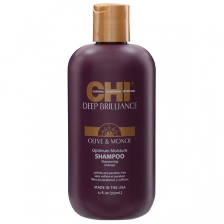 CHI Deep Brilliance Optimum Moisture Shampoo Увлажняющий шампунь 355 мл