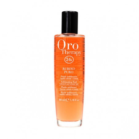 Fanola Oro Therapy Fluid Rubino Puro Флюид для окрашенных волос "Рубин" 100 мл