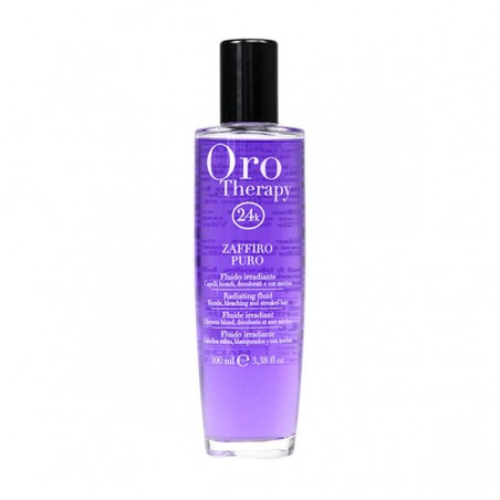 Fanola Oro Therapy Fluid Zaffiro Puro Флюид для осветленных и светлых волос "Сапфир" 100 мл