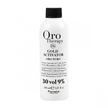 Fanola Oro Therapy Gold Activator Oro Puro 30 Vol 9% Окислитель с микрочастицами золота 9% 150 мл