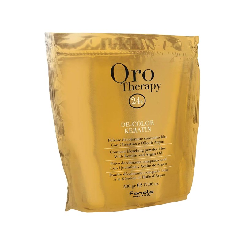 Fanola Oro Therapy De-Color Keratin Порошок (пудра) для осветления волос 500 г