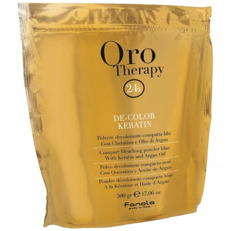 Fanola Oro Therapy De-Color Keratin Порошок (пудра) для осветления волос 500 г