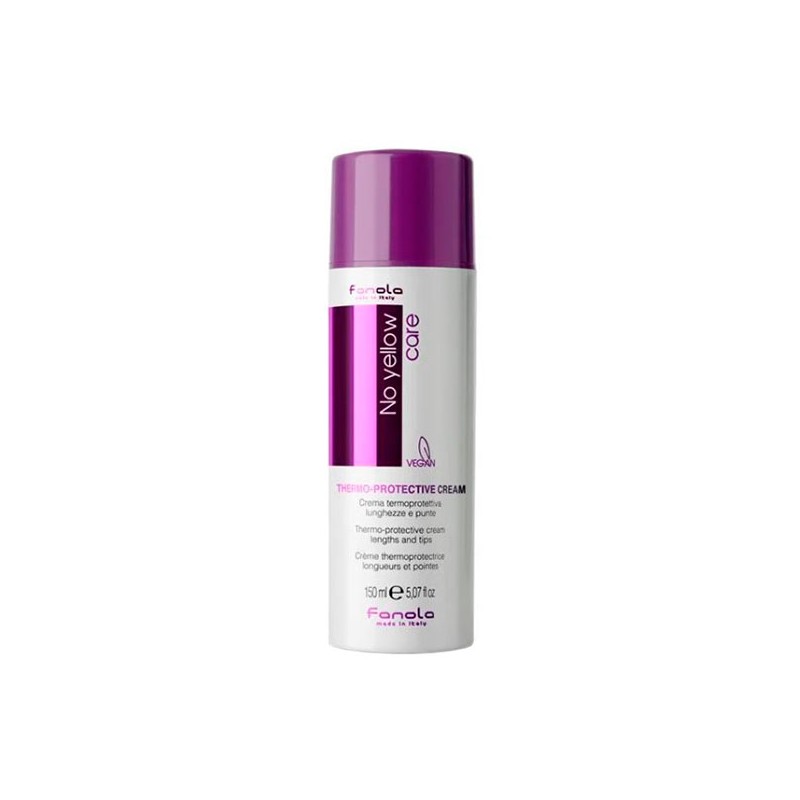 Fanola No Yellow Thermo-protective Cream Lengths and Tips Термозащитный крем для светлых волос 150 мл