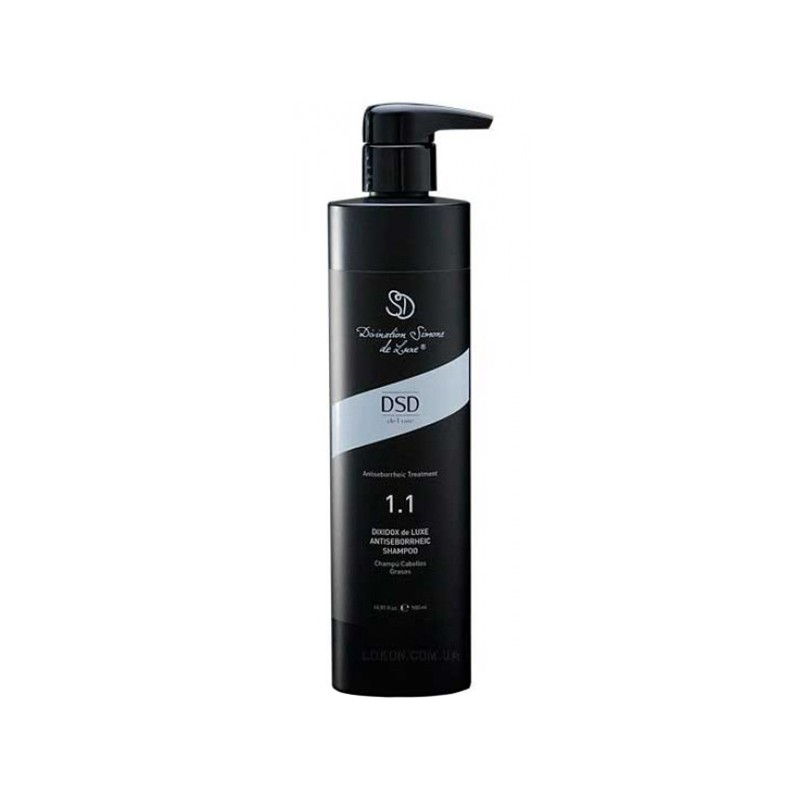 DSD de Luxe Antiseborrheic Treatment Shampoo 1.1 Антисеборейный шампунь № 1.1 500 мл