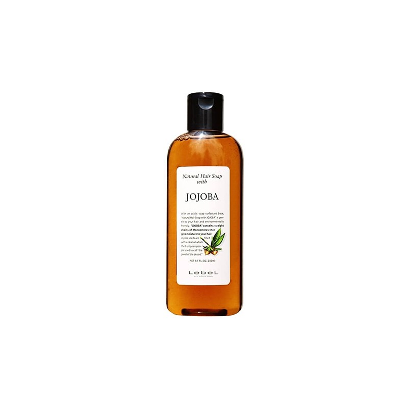 Lebel Natural Hair Soap With Jojoba Шампунь увлажняющий с маслом жожоба 240 мл