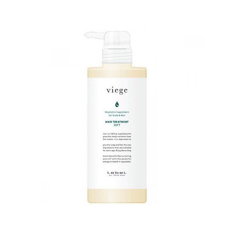 Lebel Viege Hair Treatment Soft Маска для глубокого увлажнения волос 600 мл
