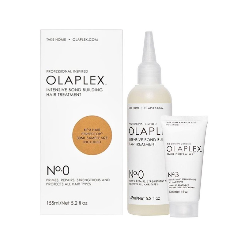 Olaplex Intensive Bond Building Hair Treatment №0 + №3 Интенсивный уход для максимального восстановления волос 185 мл