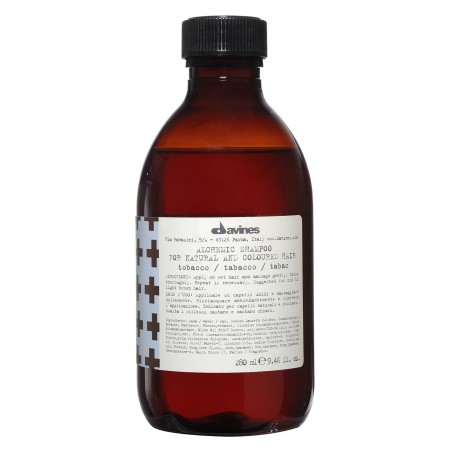 Davines Alchemic Shampoo for Natural and Coloured Hair Tobacco Шампунь для натуральных и окрашенных волос (табачный) 280 мл