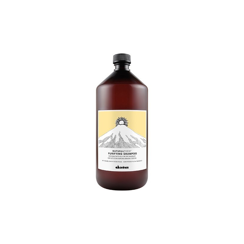 Davines Natural Tech Purifying Shampoo Очищающий шампунь 1 л