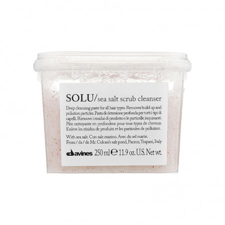 Davines Essential Haircare Solu Sea Salt Scrub Cleanser Глубоко очищающий скраб с морской солью 250 мл
