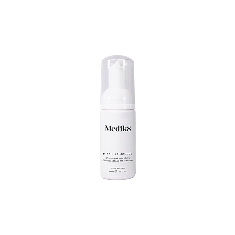 Medik8 Micellar Mousse Purifying & Nourishing Effortless Rinse-Off Cleanser Питательный мусс для очищения кожи 40 мл