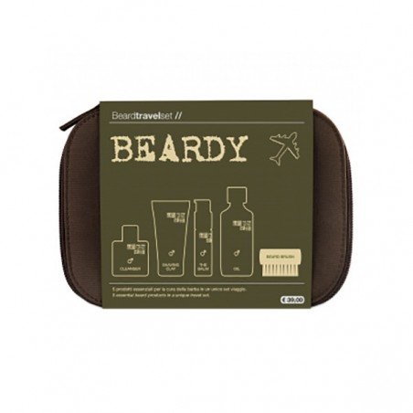 Nashi Argan Beardy Travel Set Дорожный набор для ухода за бородой 130 мл