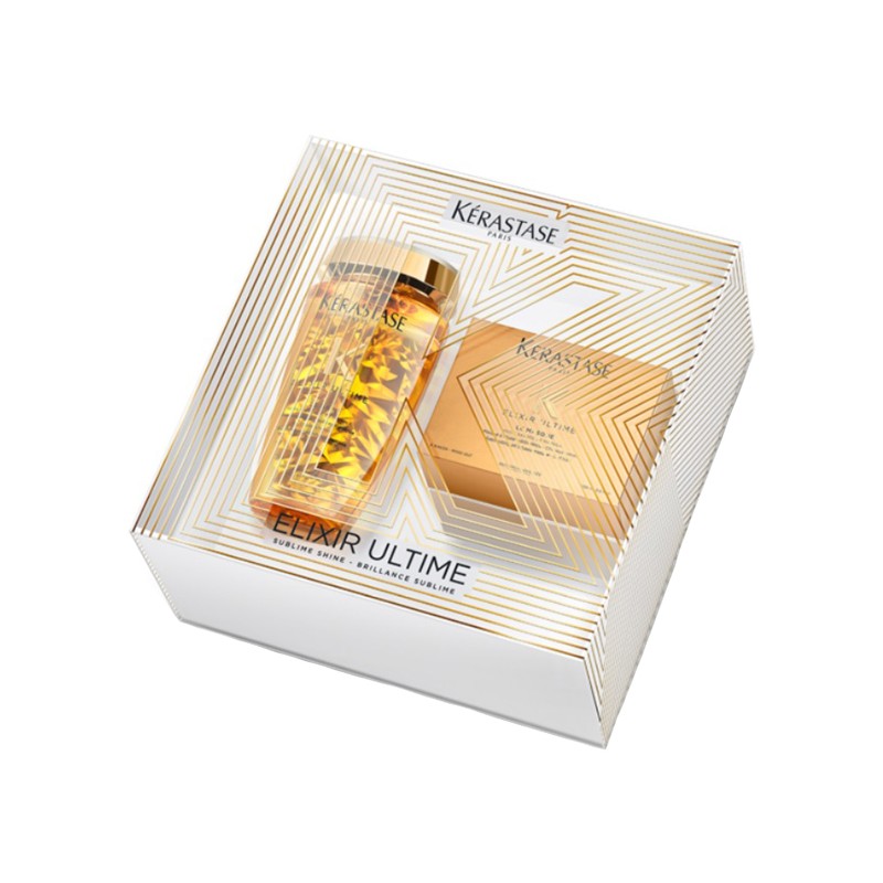 Kerastase Elixir Ultime Весенний подарочный набор для придания сияния тусклым волосам