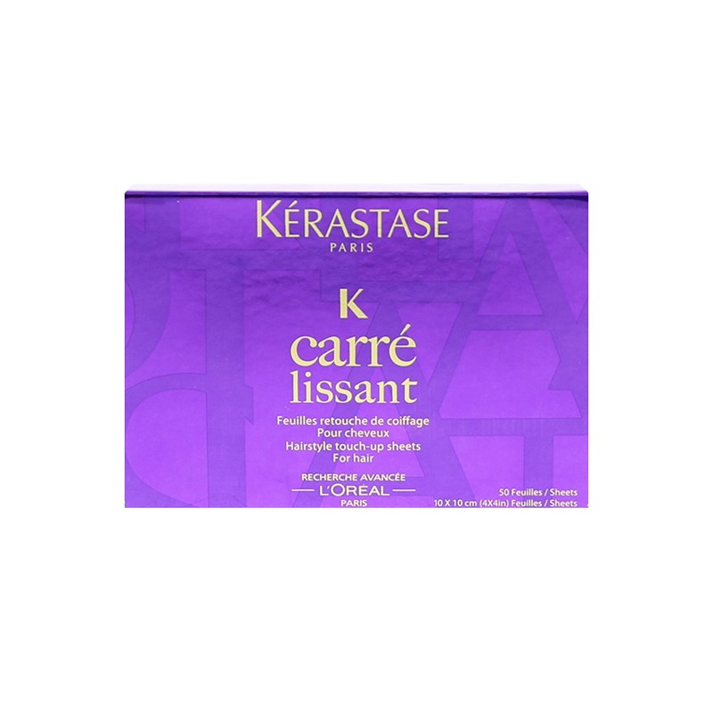Kerastase Couture Styling Carre Lissant Лимитированные ретуширующие салфетки для всех типов волос 50 шт